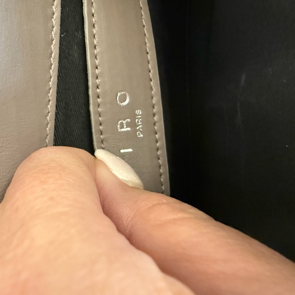 IRO Taupe Crossbody Bag with Chain Strap - Picture 10 of 12